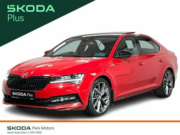 Skoda Superb Saloon, Diesel, 2024, Red
