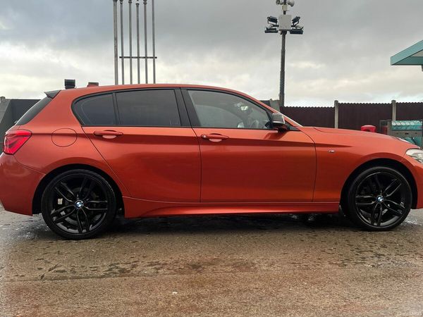 BMW 1-Series Hatchback, Diesel, 2015, Orange