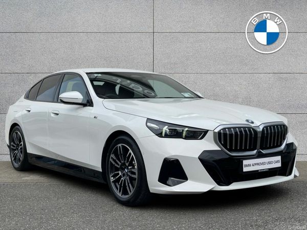 BMW 5-Series Saloon, Petrol Plug-in Hybrid, 2025, White