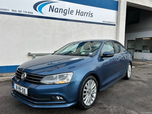 Volkswagen Jetta Saloon, Diesel, 2018, Blue