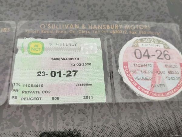 Peugeot 508 Estate, Diesel, 2011, Silver