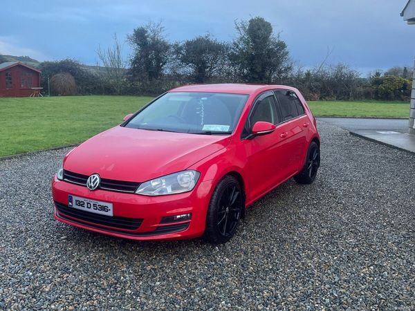 Volkswagen Golf Estate, Diesel, 2013, Red