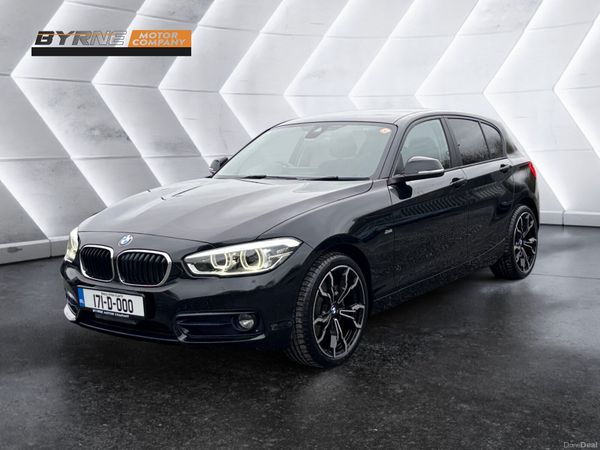 BMW 1-Series Hatchback, Diesel, 2017, Black
