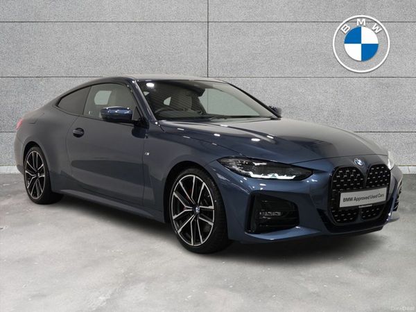 BMW 4-Series Coupe, Diesel Hybrid, 2023, Blue