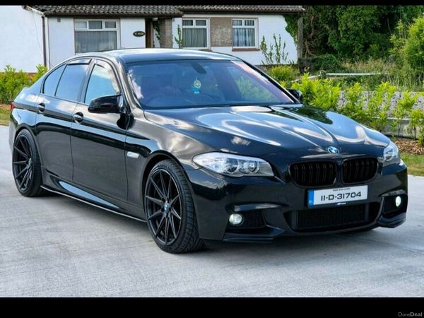 BMW 5-Series Saloon, Diesel, 2011, Black