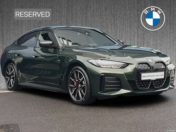 BMW i4 Hatchback, Electric, 2023, Green