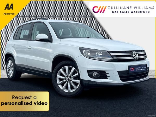 Volkswagen Tiguan SUV, Diesel, 2014, White