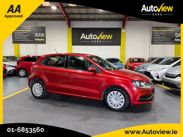 Volkswagen Polo Hatchback, Petrol, 2014, Red