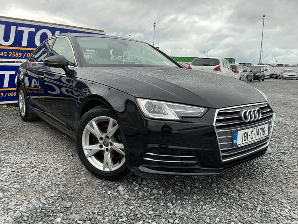 Audi A4 Saloon, Petrol, 2018, Black
