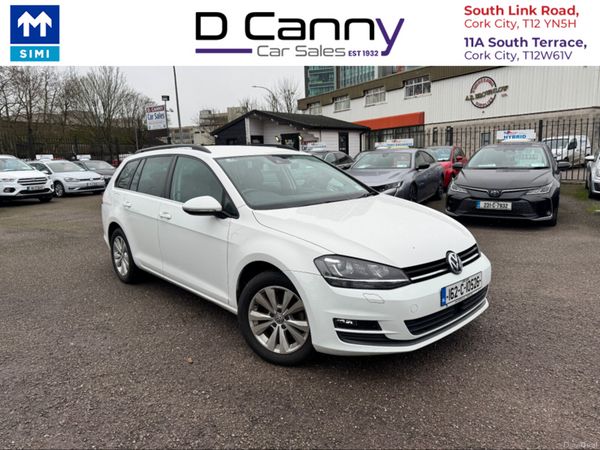 Volkswagen Golf Estate, Petrol, 2016, White