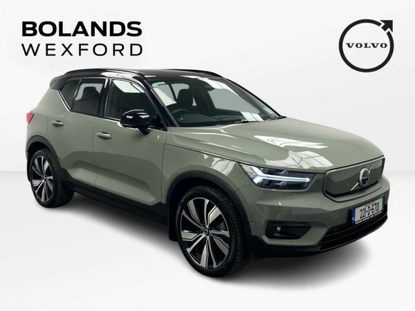Volvo XC40 Estate, Electric, 2022, Green