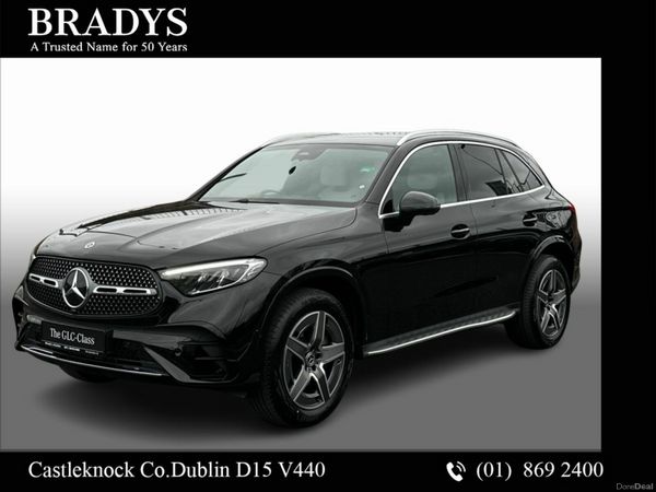Mercedes-Benz GLC SUV, Petrol Plug-in Hybrid, 2026, Black