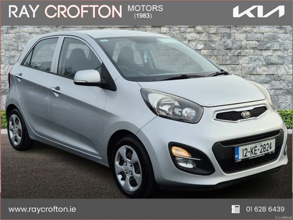 Kia Picanto Hatchback, Petrol, 2012, Silver