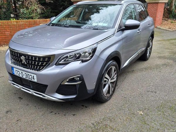 Peugeot 3008 SUV, Petrol, 2017, Grey