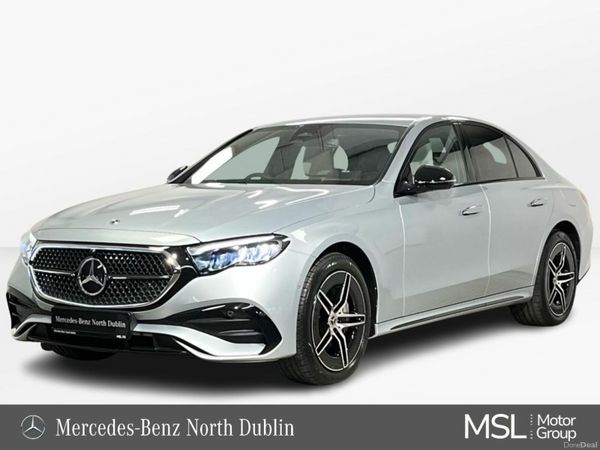 Mercedes-Benz E-Class Saloon, Petrol Plug-in Hybrid, 2026, Silver