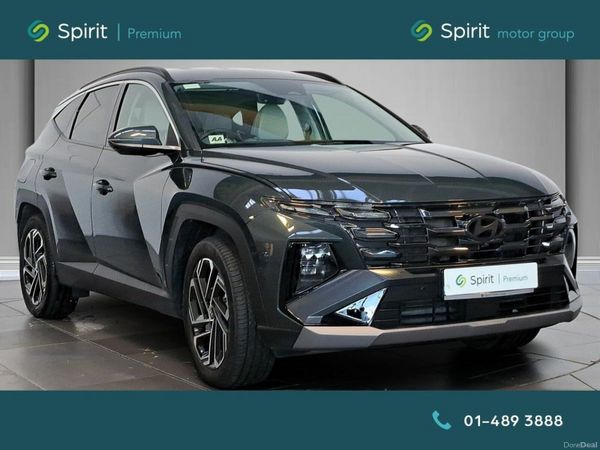 Hyundai Tucson SUV, Petrol Plug-in Hybrid, 2024, Green