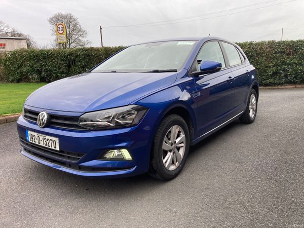 Volkswagen Polo Hatchback, Petrol, 2019, Blue