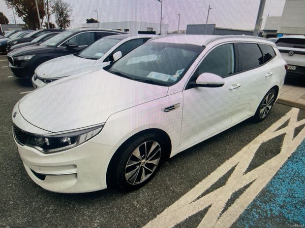 Kia Optima Estate, Diesel, 2017, White