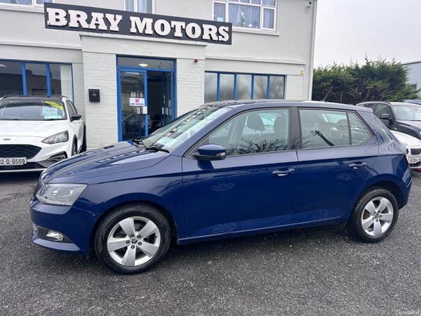 Skoda Fabia Hatchback, Petrol, 2017, Blue