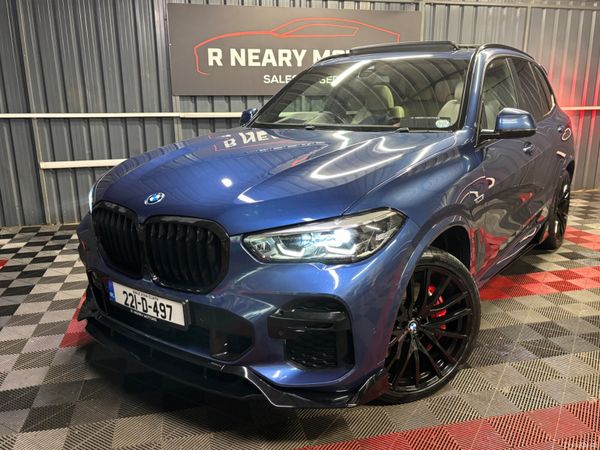 BMW X5 SUV, Petrol Plug-in Hybrid, 2022, Blue