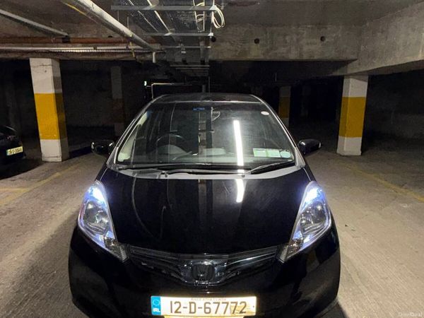 Honda Fit Hatchback, Petrol Hybrid, 2012, Black