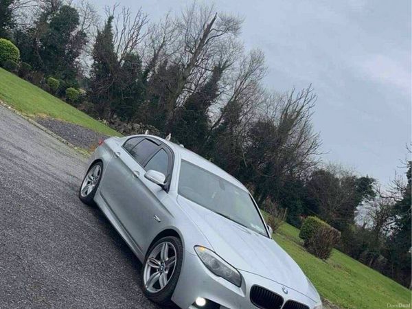 BMW 5-Series Saloon, Diesel, 2012, Silver