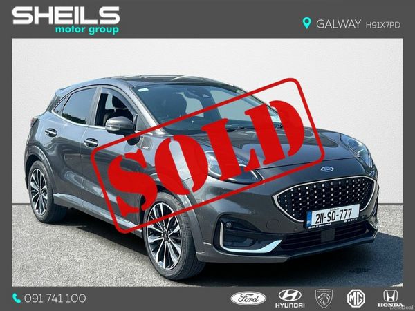 Ford Puma MPV, Petrol Hybrid, 2021, Grey