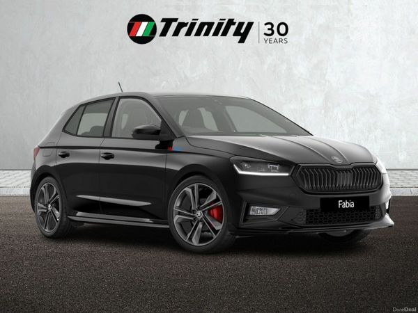 Skoda Fabia Hatchback, Petrol, 2026, Black