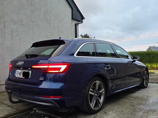 Audi A4 Estate, Diesel, 2017, Blue
