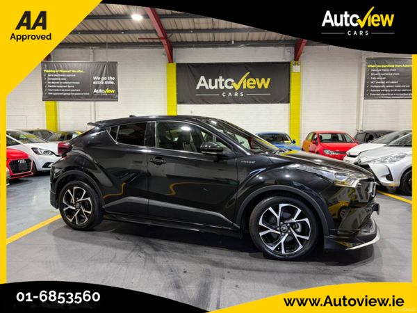 Toyota C-HR SUV, Petrol Hybrid, 2018, Black