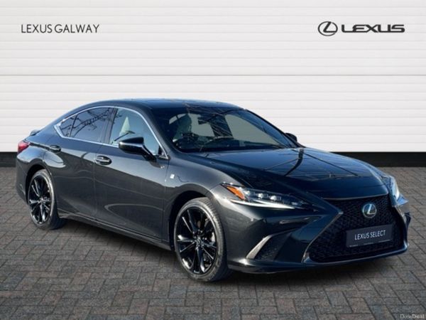 Lexus ES Saloon, Petrol Hybrid, 2024, Black