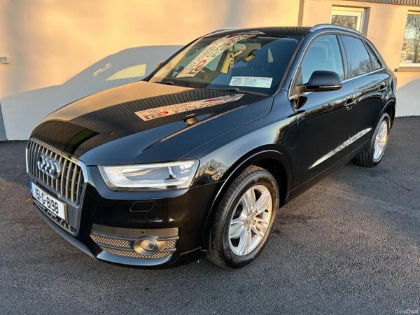 Audi Q3 SUV, Petrol, 2015, Black