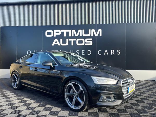 Audi A5 Saloon, Petrol, 2018, Black