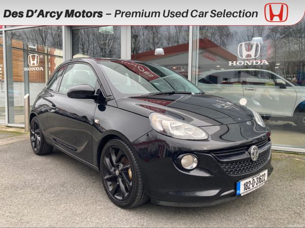 Vauxhall Adam Hatchback, Petrol, 2018, Black
