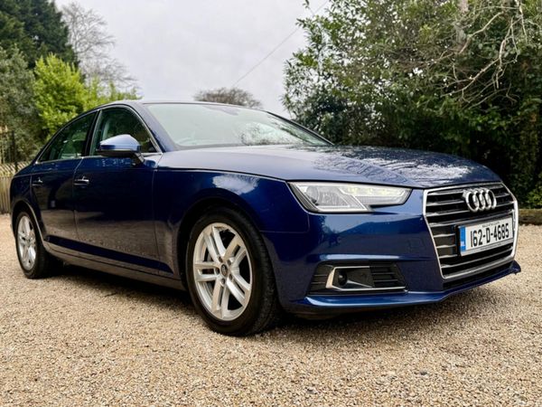 Audi A4 Saloon, Diesel, 2016, Blue