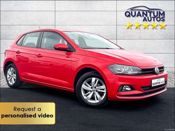 Volkswagen Polo Hatchback, Petrol, 2018, Red