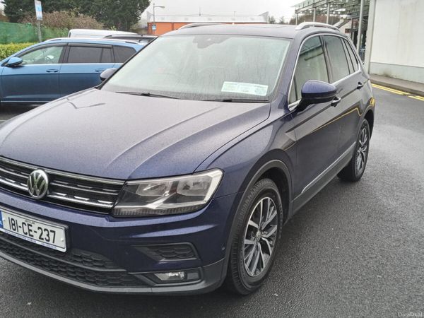 Volkswagen Tiguan SUV, Diesel, 2018, Blue