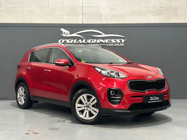 Kia Sportage SUV, Diesel, 2018, Red