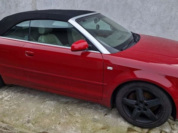 Audi A4 Convertible, Petrol, 2005, Red