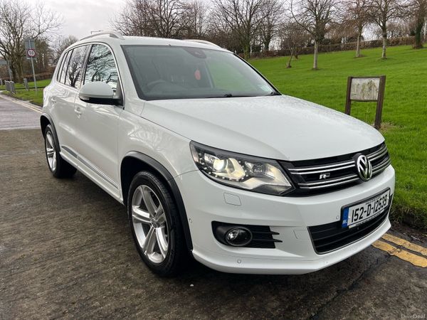 Volkswagen Tiguan SUV, Diesel, 2015, White