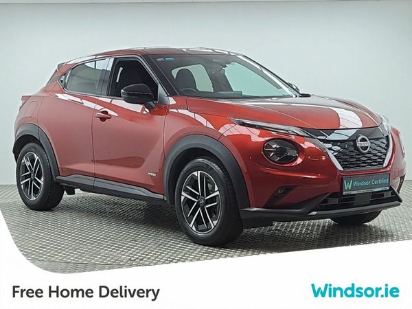 Nissan Juke SUV, Petrol Hybrid, 2025, Red