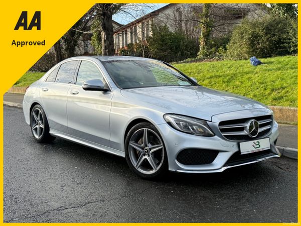 Mercedes-Benz C-Class Saloon, Diesel, 2018, Silver