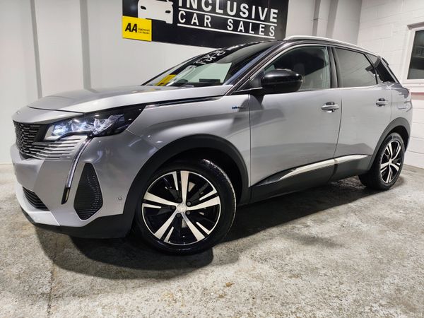 Peugeot 3008 SUV, Petrol Hybrid, 2021, Grey