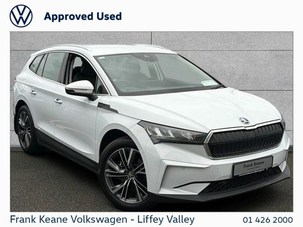 Skoda Enyaq SUV, Electric, 2023, White