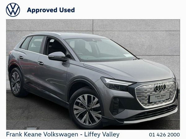 Audi Q4 e-tron SUV, Electric, 2024, Silver