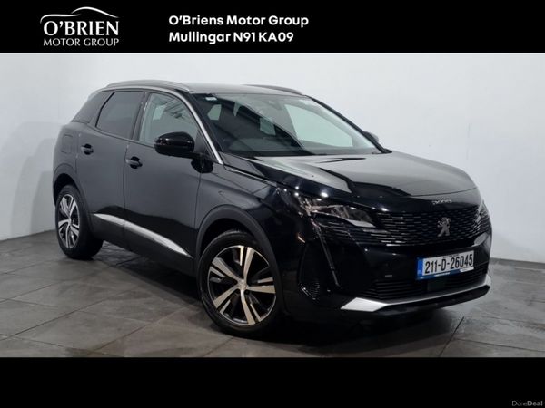 Peugeot 3008 MPV, Diesel, 2021, Black