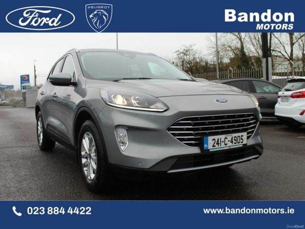 Ford Kuga SUV, Petrol Plug-in Hybrid, 2024, Grey