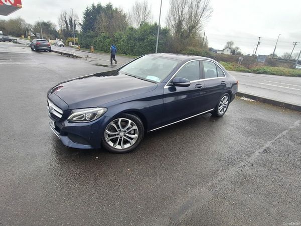 Mercedes-Benz C-Class Saloon, Diesel, 2016, Navy