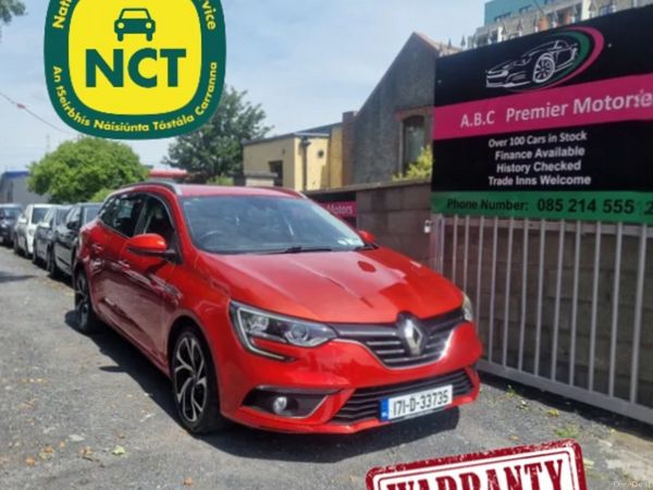 Renault Megane Estate, Diesel, 2017, Red