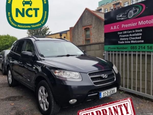 Hyundai Santa Fe SUV, Diesel, 2007, Black